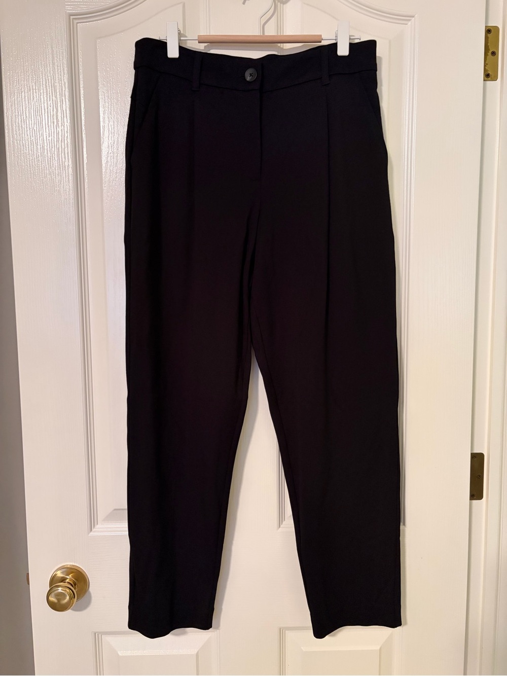Reitmans Black Women’s Dress Pants - Slim Tapered Pleated